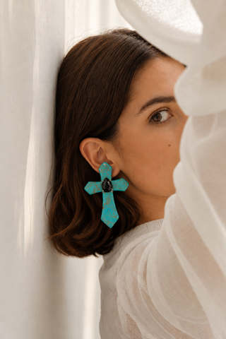 Faith, But Fashion Earrings