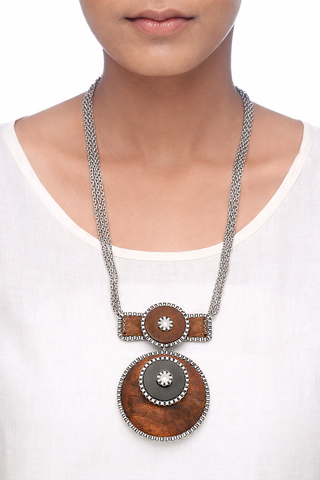 Wooden You Gasp Necklace