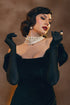 Elnaaz Norouzi In Pearl Cascade Statement Necklace