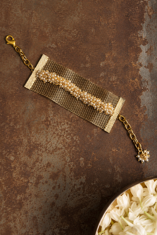 Golden Gupshup Bracelet