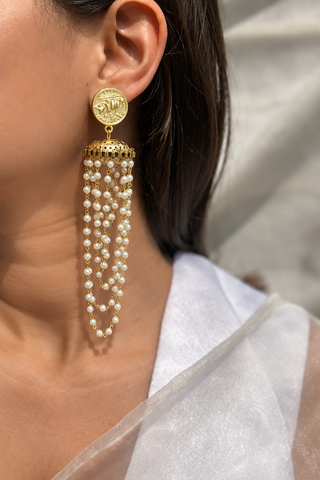 Pearls Unstrung Earrings