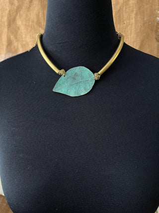 Teal-ful Chaos Necklace