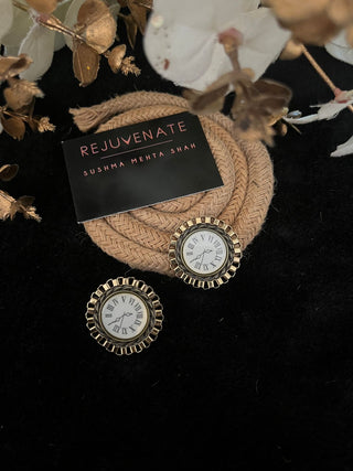 Clocked In Earrings