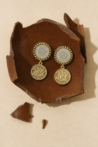 Coin Story Earrings