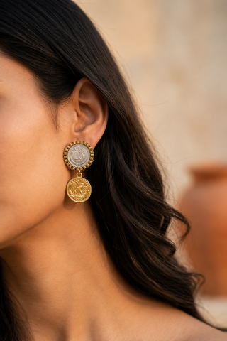 Coin Story Earrings