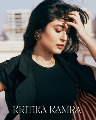 Kritika Kamra In Wood You Be Mine Earrings