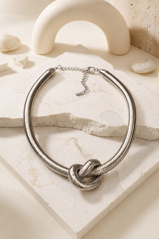 Metallic Knot Choker