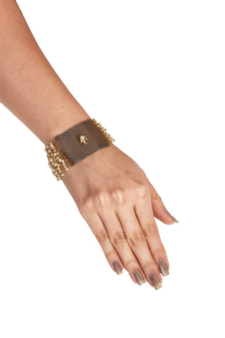 Pearl Mesh Bracelet