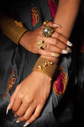 Festive Edit Kundan Cuff