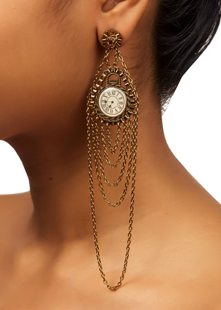Clocked In Earrings