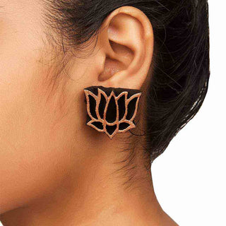National Flower Earrings