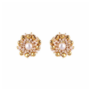Pearls in Bloom Earrings