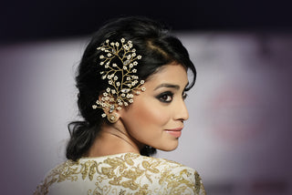 Pearls in Full Bloom Earcuff