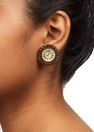 Clocked In Earrings