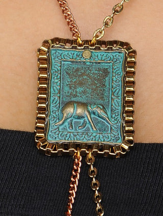 6 IN 1 Teal Tusk Body Chain