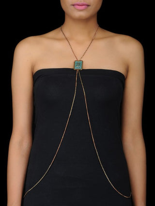 6 IN 1 Teal Tusk Body Chain