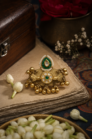 Kundan Ghungroo Ring