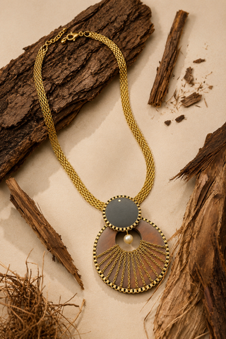 Knock On Wood Necklace
