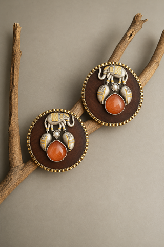 Gajraj Love earrings