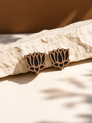 National Flower Earrings