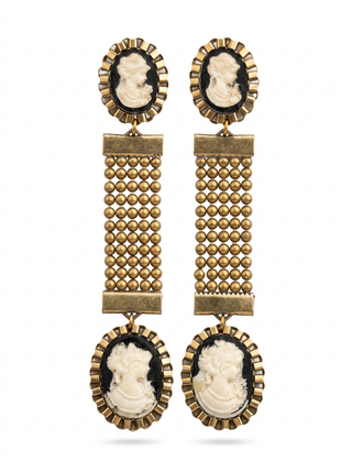 Royal Duo Mesh Earrings