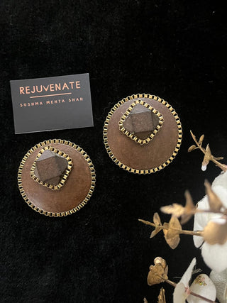 Rhea Kapoor In Twice the Wood Earrings