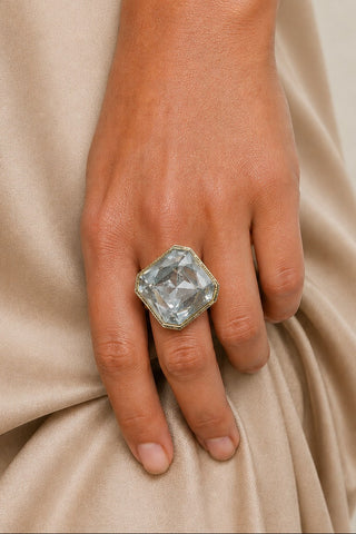 Crystal Clear Intentions Ring