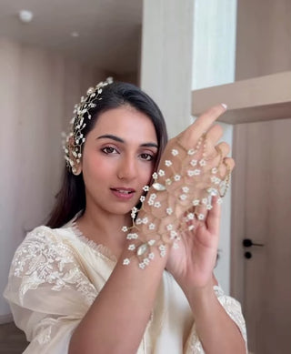 Masoom Minawala Pearl Statement Hathpaan