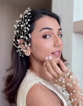 Masoom Minawala Pearls in Full Bloom Earcuff
