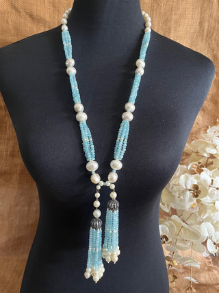 Blue Riwaaz Necklace