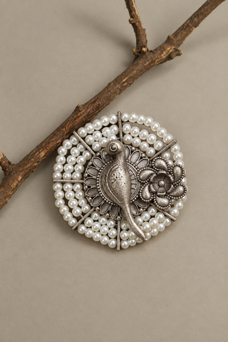 Mor Pearl Statement Ring
