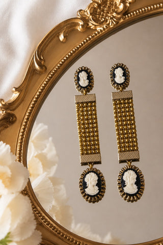 Royal Duo Mesh Earrings