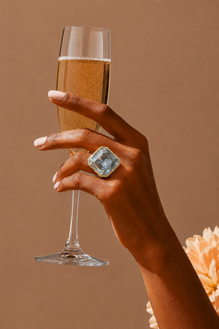 Crystal Clear Intentions Ring
