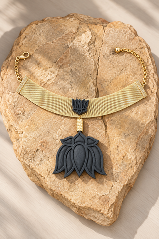 The Rooted Lotus Choker