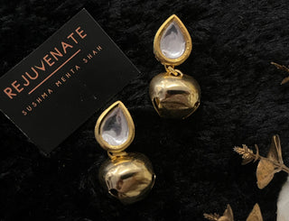 Ghunghroo And Kundan Earrings (RJE1353) image 2