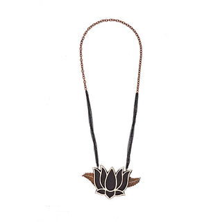 LOTUS LONG NECKLACE (RJN1229) image 0