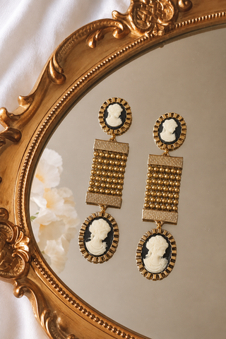 Royal Duo Mesh Earrings