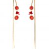 Compassionate Coral Earring (RJE533)-1532