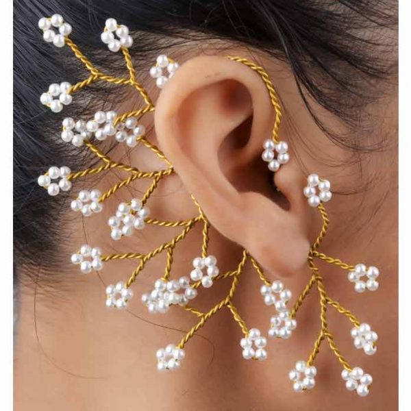 Pearlicious Back Earcuff - (RJEC327)-0