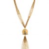 Gold Peacock Necklace (RJN874)-2231