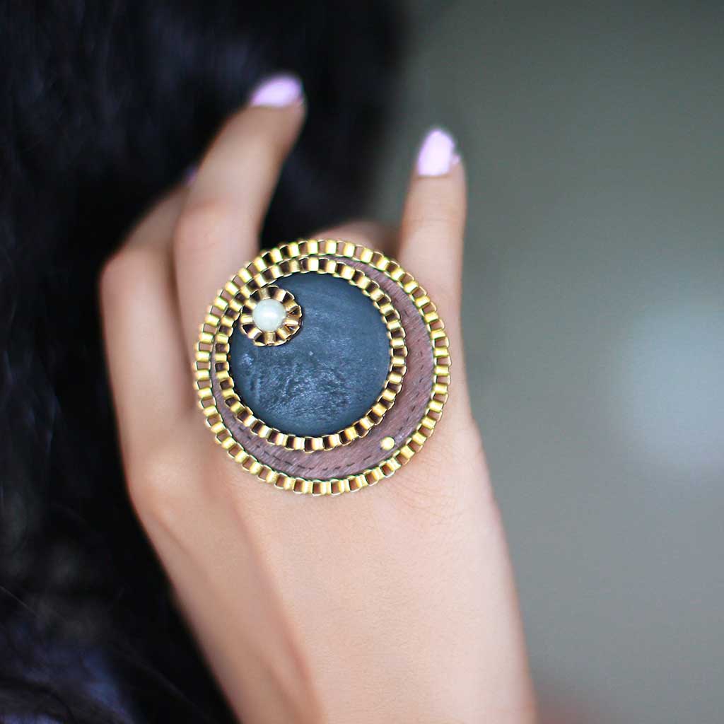 2D Wooden Ring (RJR298) - Image 3