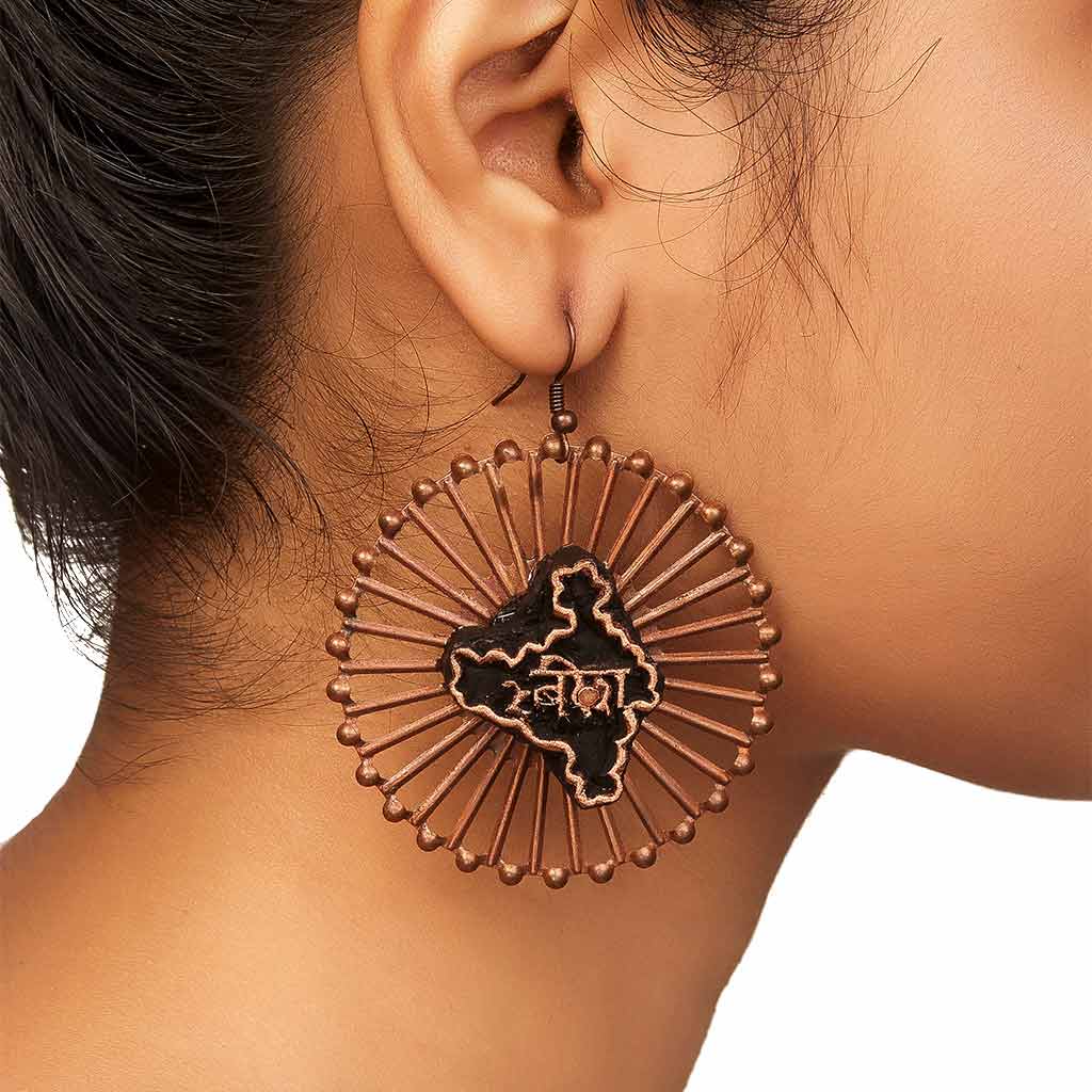 SWADESH EARRINGS (RJE683) - Image 2