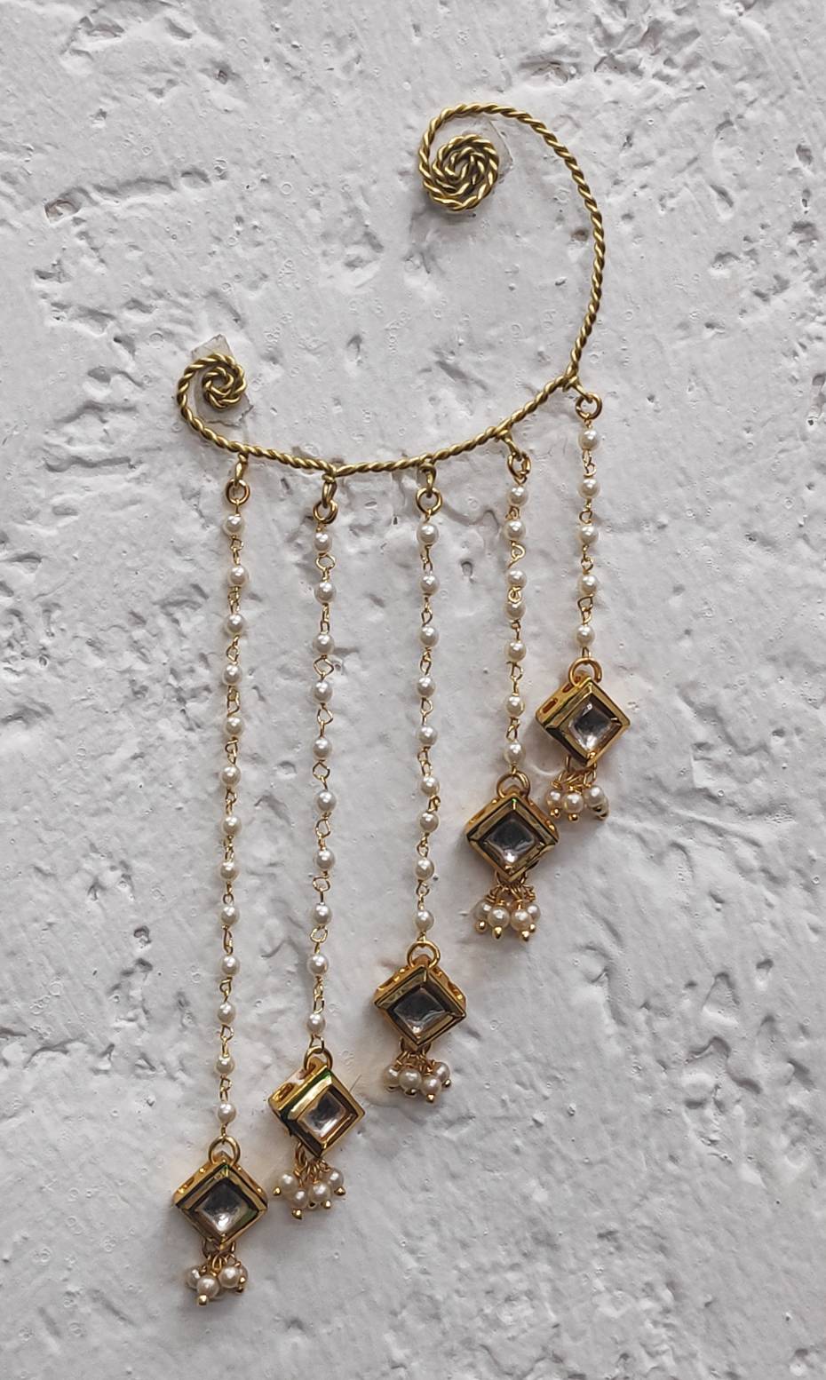 Kundan Layered Earcuff (RJEC350) - Image 3